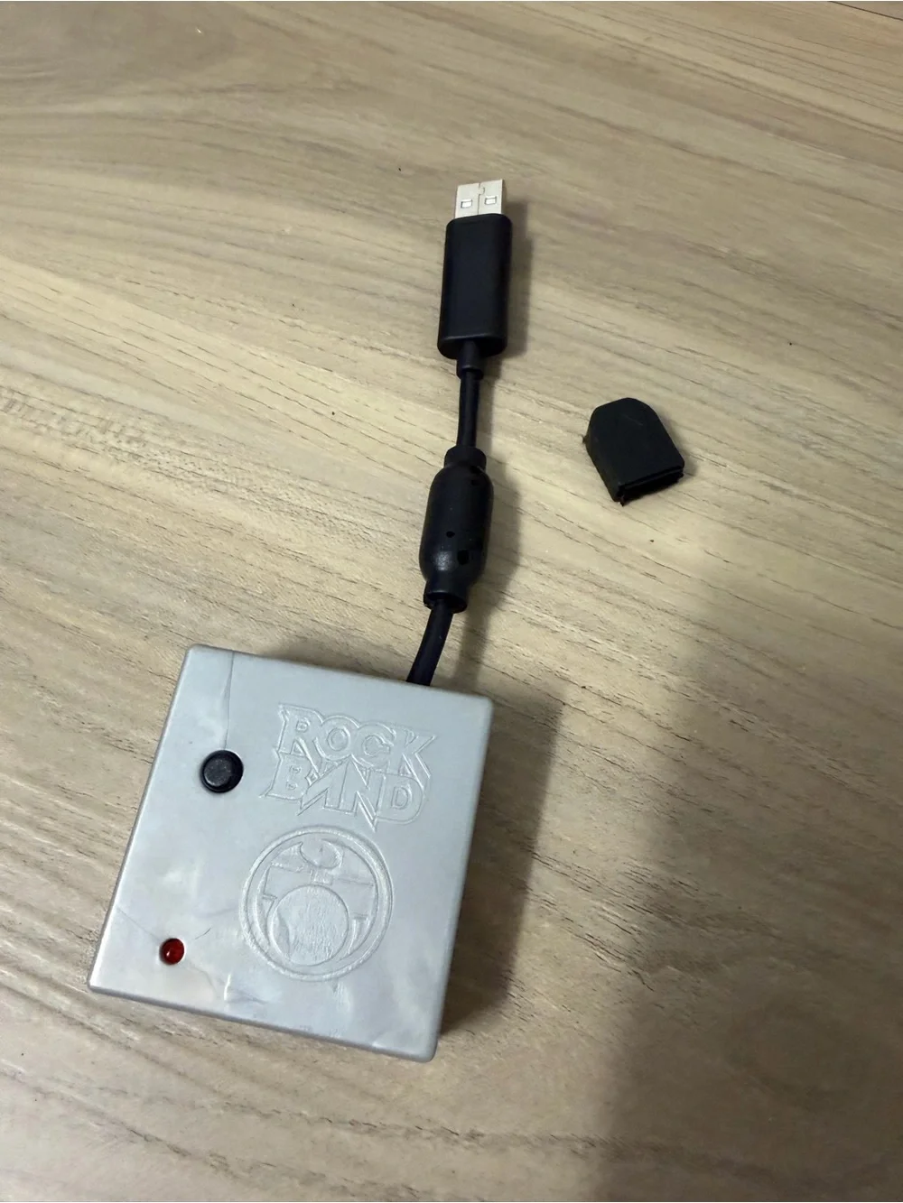 Sony PlayStation 3 PS3 Rock Band Drum Wireless Dongle Receiver VFRHMXDDG03 Works